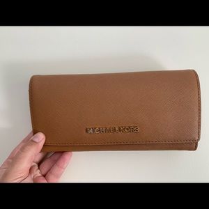 Brown Michael Kors wallet